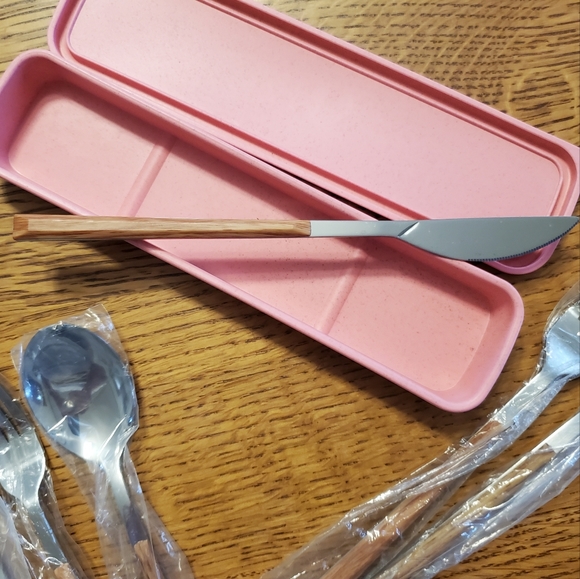 Premium Portable/Travel Utensils- 2 sets! - Picture 4 of 5